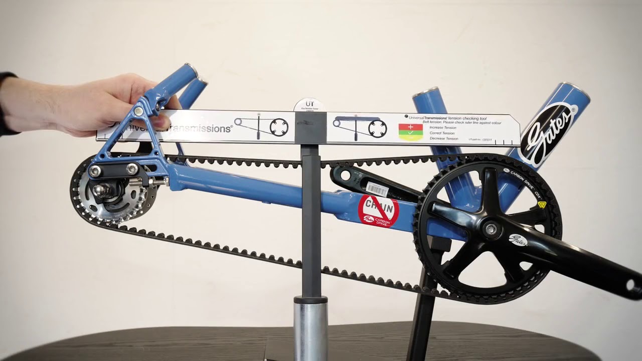 Gates Carbon Drive - Eco Tension Tester maniement