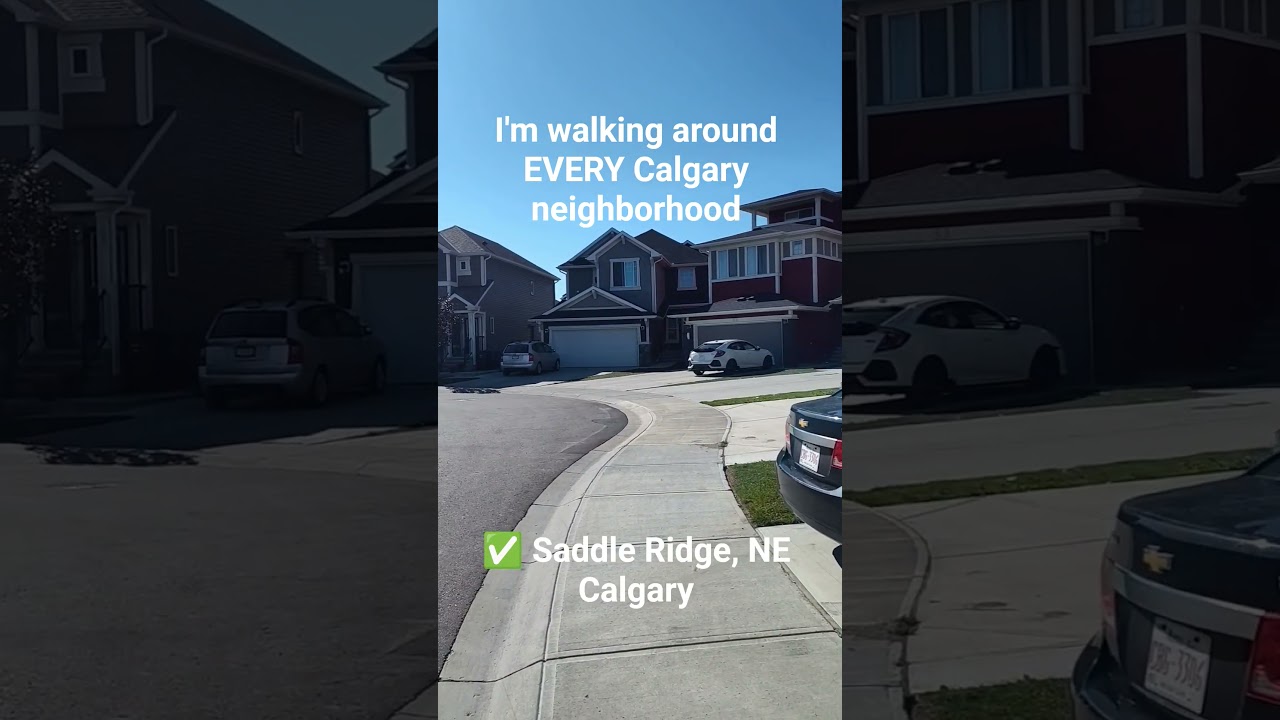 WALKING EVERY CALGARY NEIGHBORHOOD: Saddle Ridge #calgary #calgaryneighborhoods #cnek #yyc