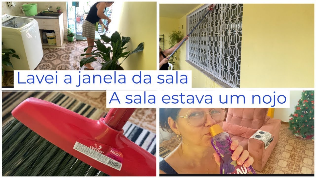 Quanta sujeira / lavei as janelas do 1° andar / meu feijão queimou muito corre corre 