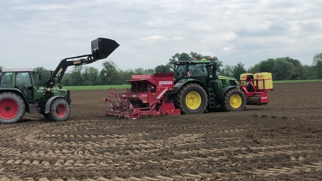 John Deere 6R250+Grimme Exacta GL 420 Soester Börde greenlimo16v