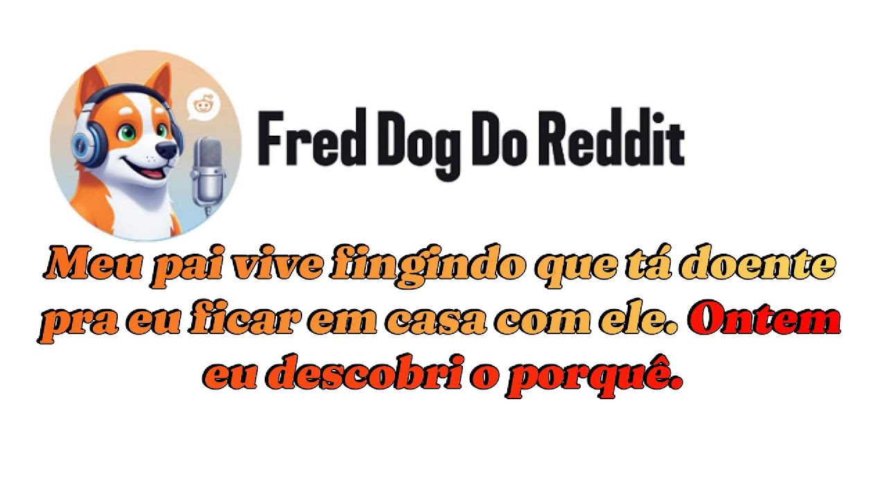 Ontem, eu descobri o porquê. Meu pai vive fingindo que tá doente pra eu ficar em casa com ele.