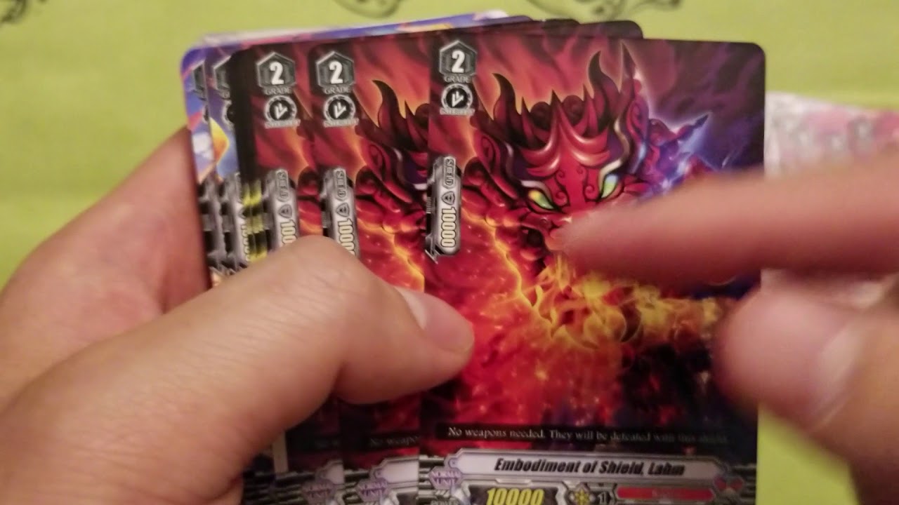 Toshiki Kai Kagero trial deck unboxing Cardfight!! Vanguard