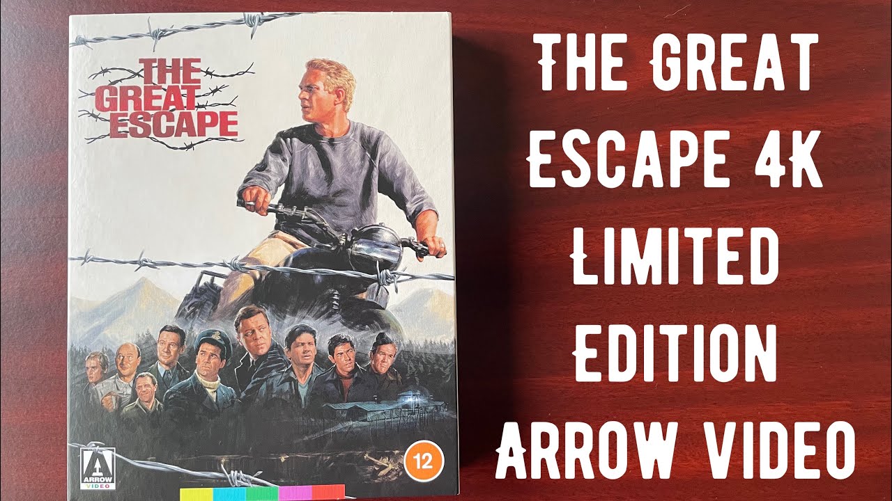 “The Great Escape” 4K Limited Edition Arrow video