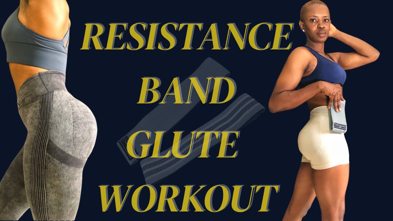 10 Resistance Band Glute Exercises | Floor Only, No Jumping Workout at Home