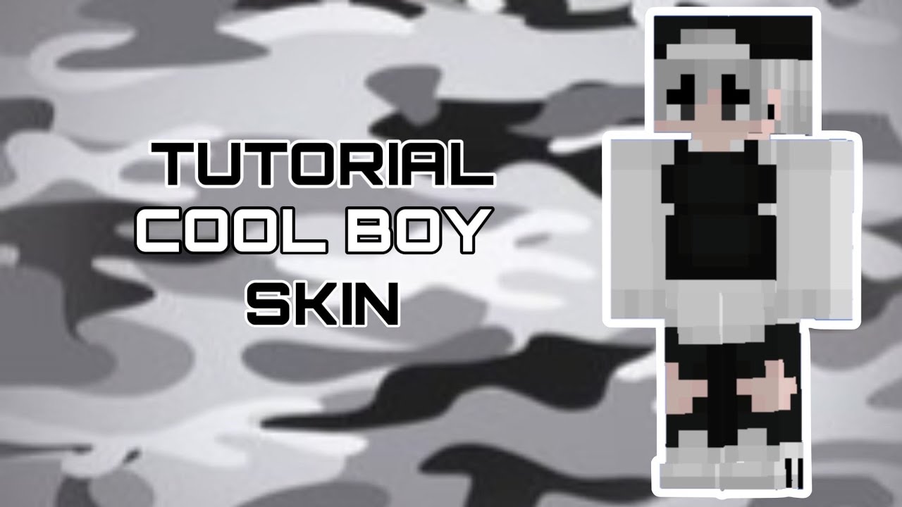 Tutorial: Cool Boy Skin (Pixel Gun) 🐼