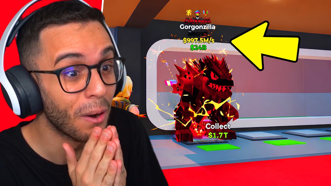 ODDIO 😱 GORGONZILLA DARKNESS da 1B al SECONDO su STEAL a BRAINROT