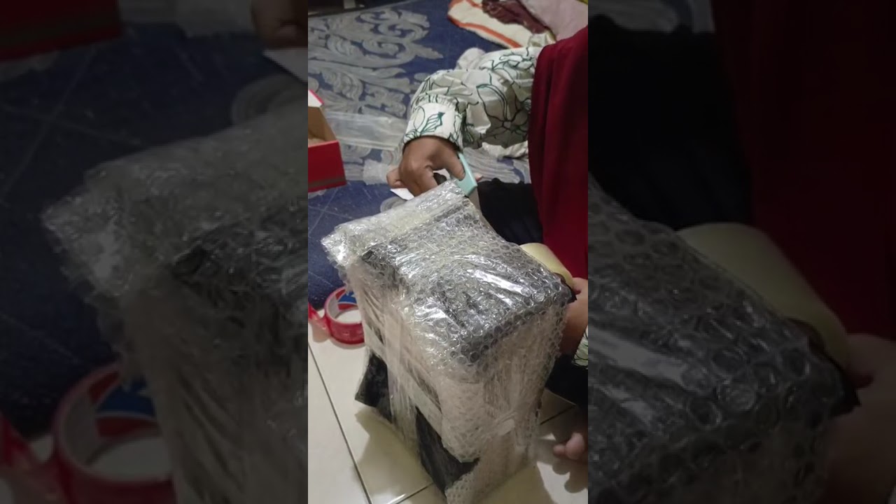 Video cek kondisi sebelum dikirim dan packing sepatu Converse 