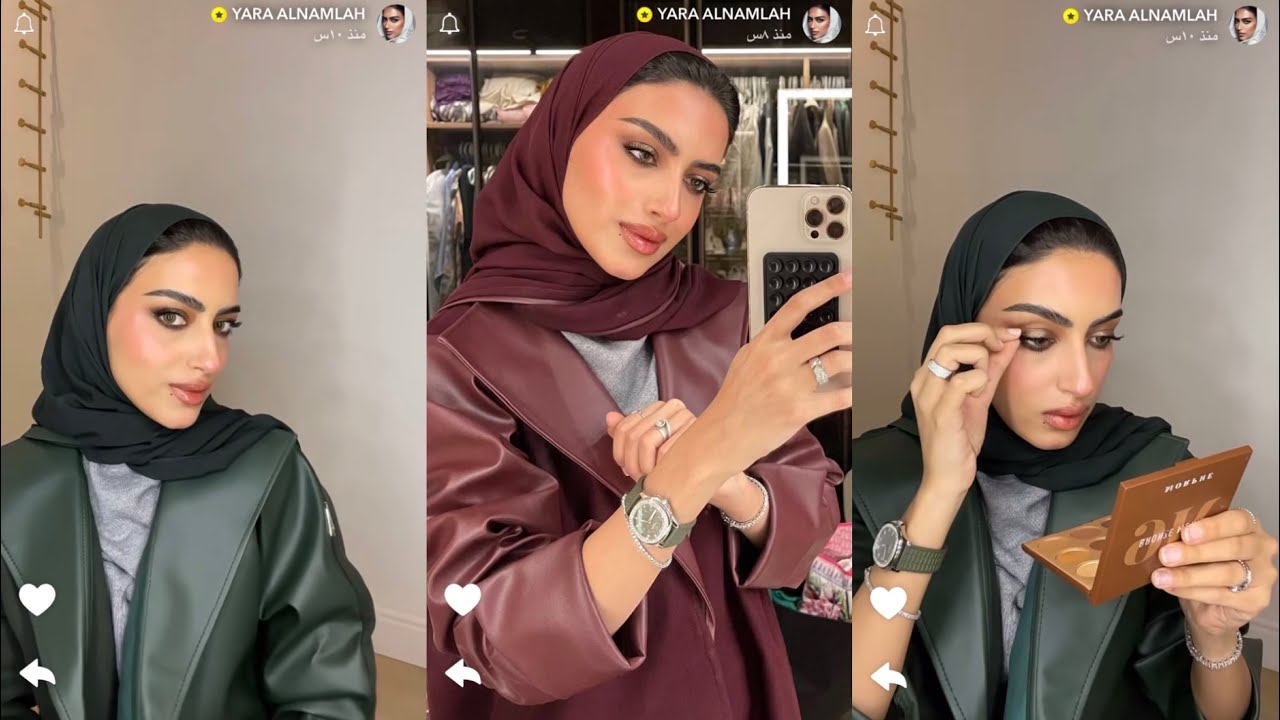ميك آب ثقيل شمري سموكي بدرجات البني 🤎 | يارا النملة 🪄