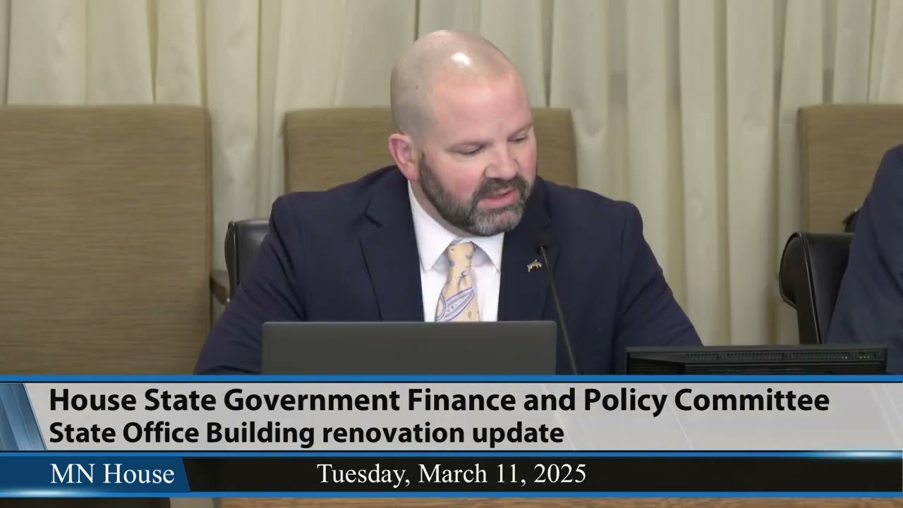 State government committee receives update on State Office Building renovation, expansion 3/11/25