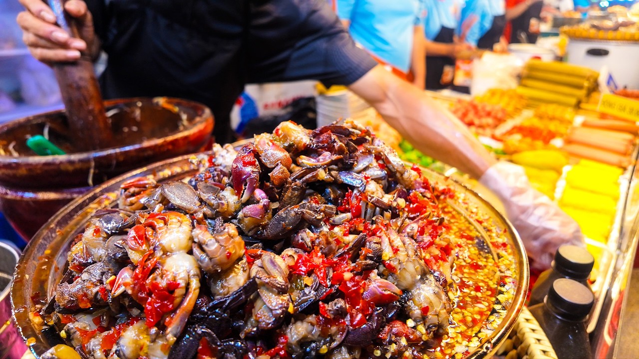 MỘT VÒNG CHỢ PHƯỚC HẢI 2026: Review Chi Tiết Khu Ăn Uống Đa Dạng Món - Hải Sản, Bánh Ăn Vặt Đủ Cả