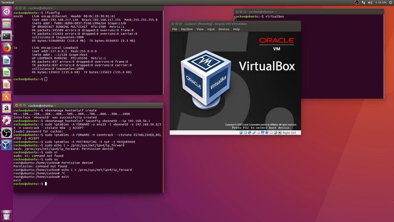 Cuckoo Installation Part 2 | 2018 (Guest and network configuration)