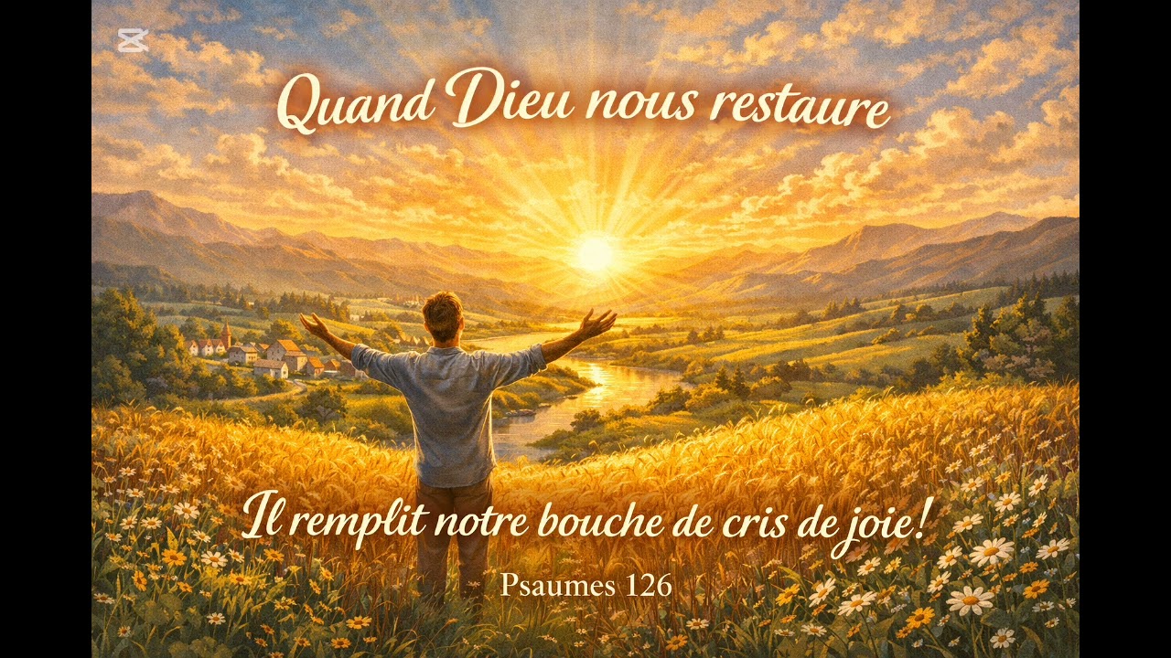 Quand Dieu nous restaure- chanson du Psaumes 126