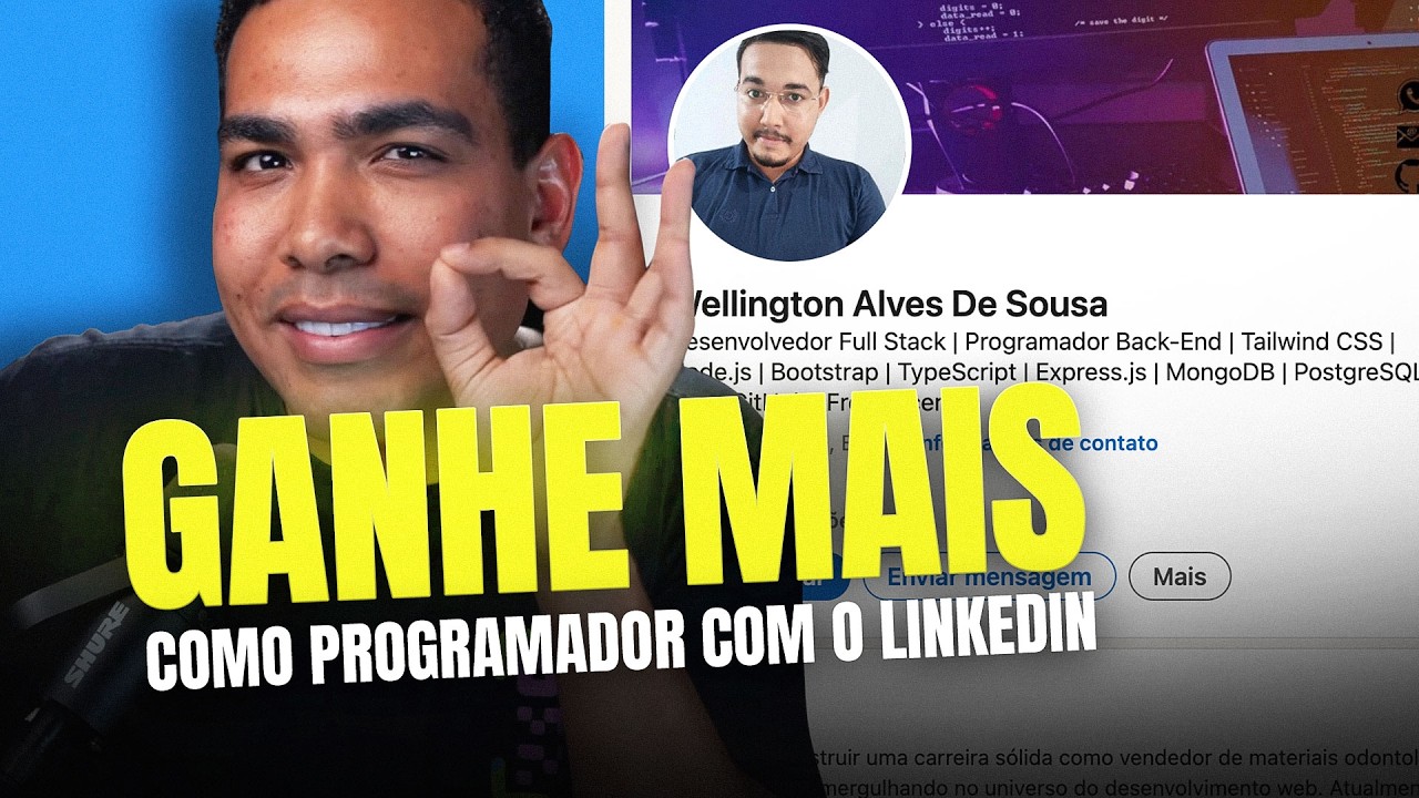 LinkedIn 2025: Como Montar um Perfil Poderoso e Conseguir um Emprego como Programador