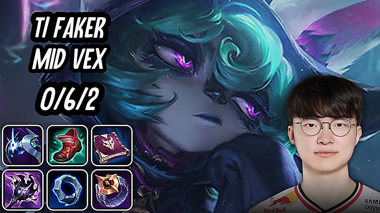 T1 Faker Mid Vex SoloQ Replay 20251005