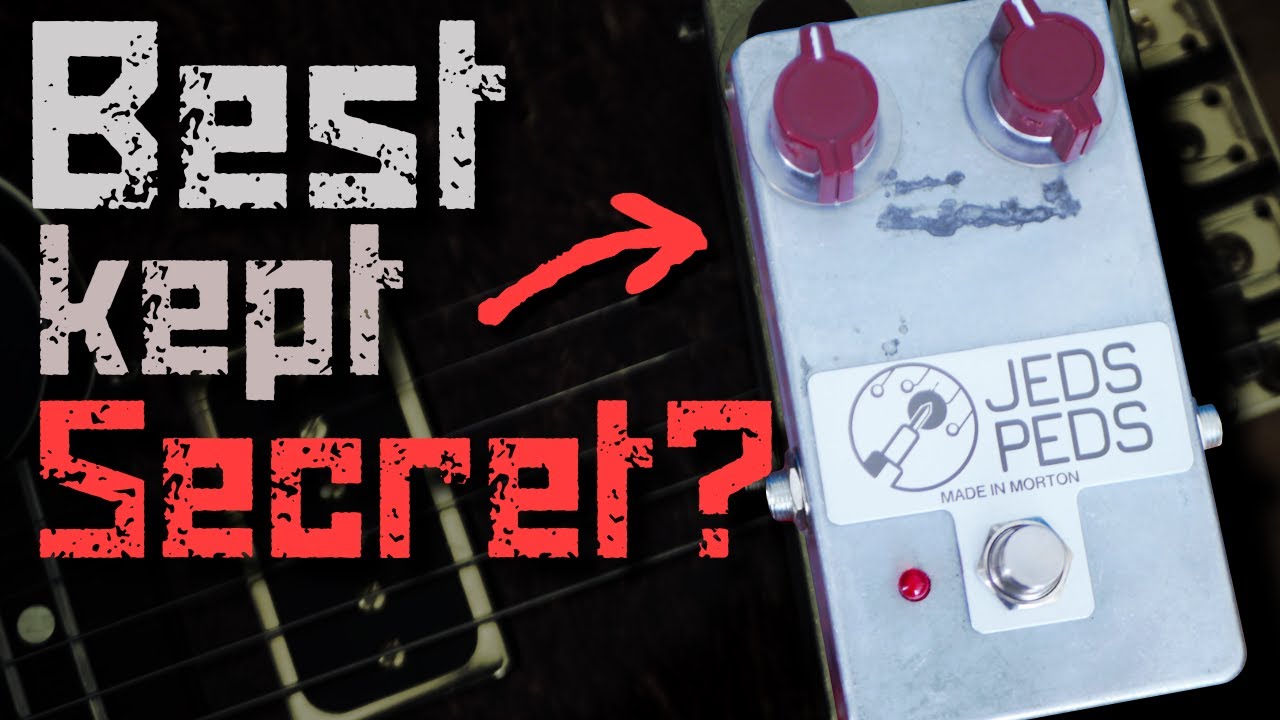 Fuzz Pedal LOST for Years! Sounds like this... Jeds Peds Mystery Prize