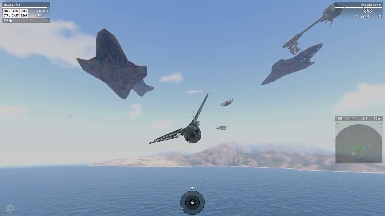 Arma 3 Star Wars Empire vs Rebels Air Warfare