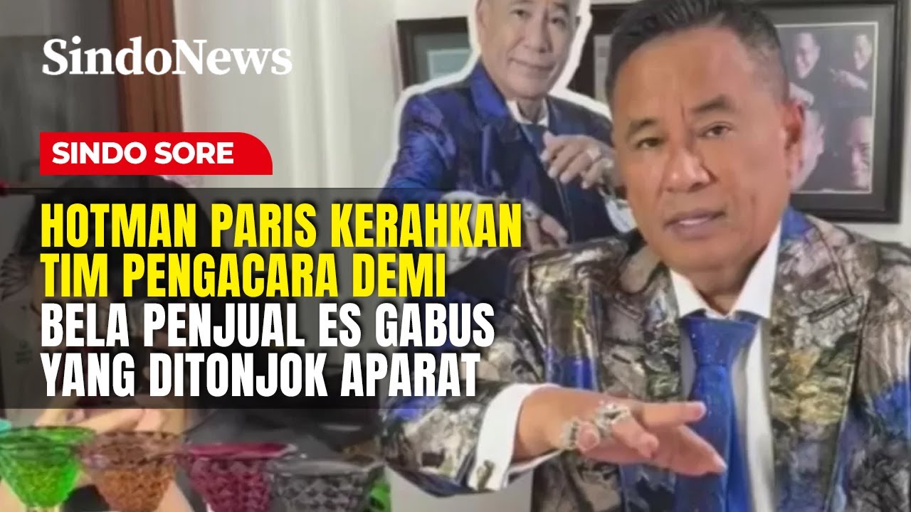 Hotman Paris Kerahkan Tim Pengacara demi Bela Penjual Es Gabus yang Ditonjok Aparat | Sindo Sore