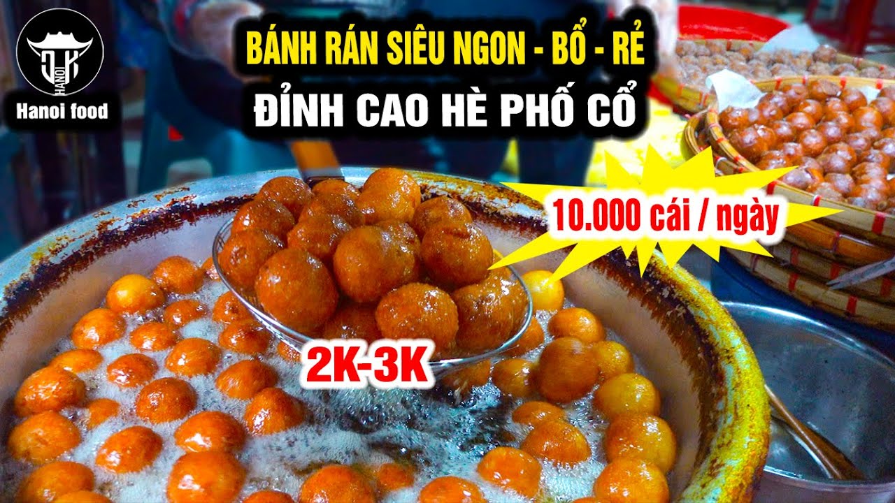 Bánh Rán Đỉnh Cao Ngon – Bổ - Rẻ | Bán 10.000 Cái 1 Ngày