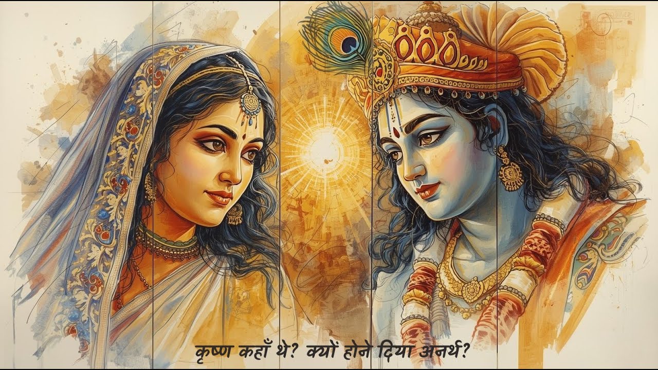 चीरहरण के समय कृष्ण कहाँ थे?