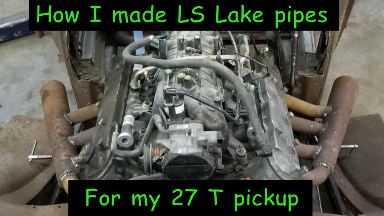 Lake pipes for the LS in the Model T