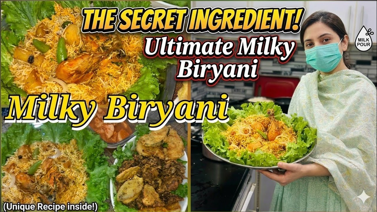 Special Milky Biryani Recipe | kainat vlogs official