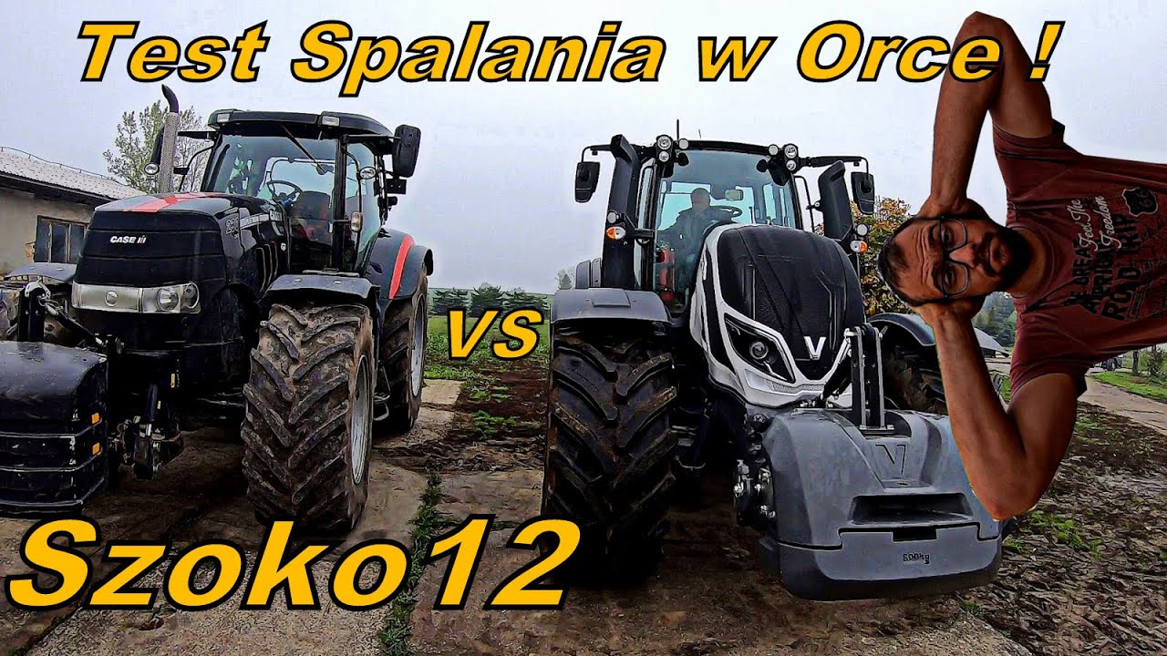 Test Spalania  & Valtra T234 VS Case PUMA CVX 230 [ Vlog#203] Kt&oacute;ry traktor spali mniej?