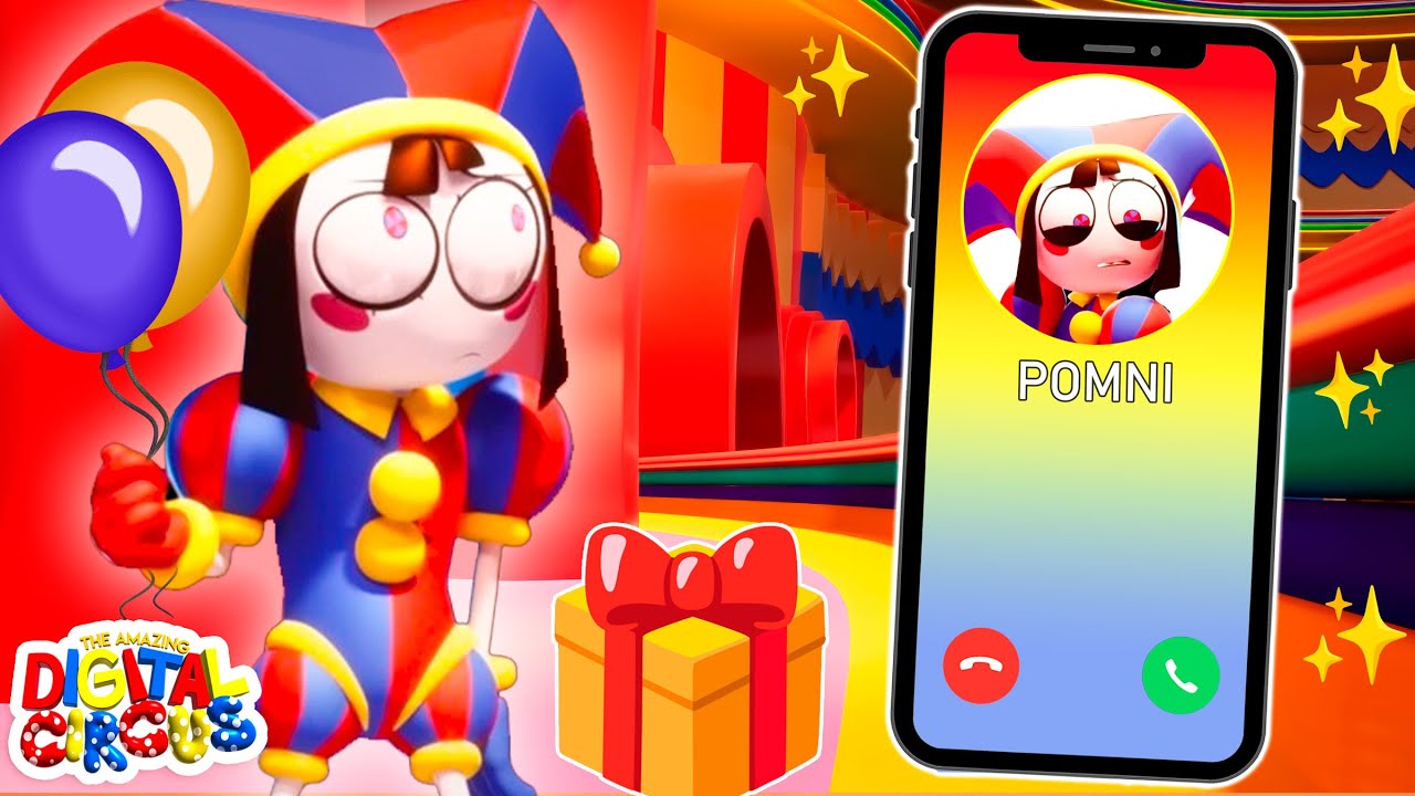 LLAMADA de POMNI te saluda por tu cumpleaños 💗 DIGITAL CIRCUS