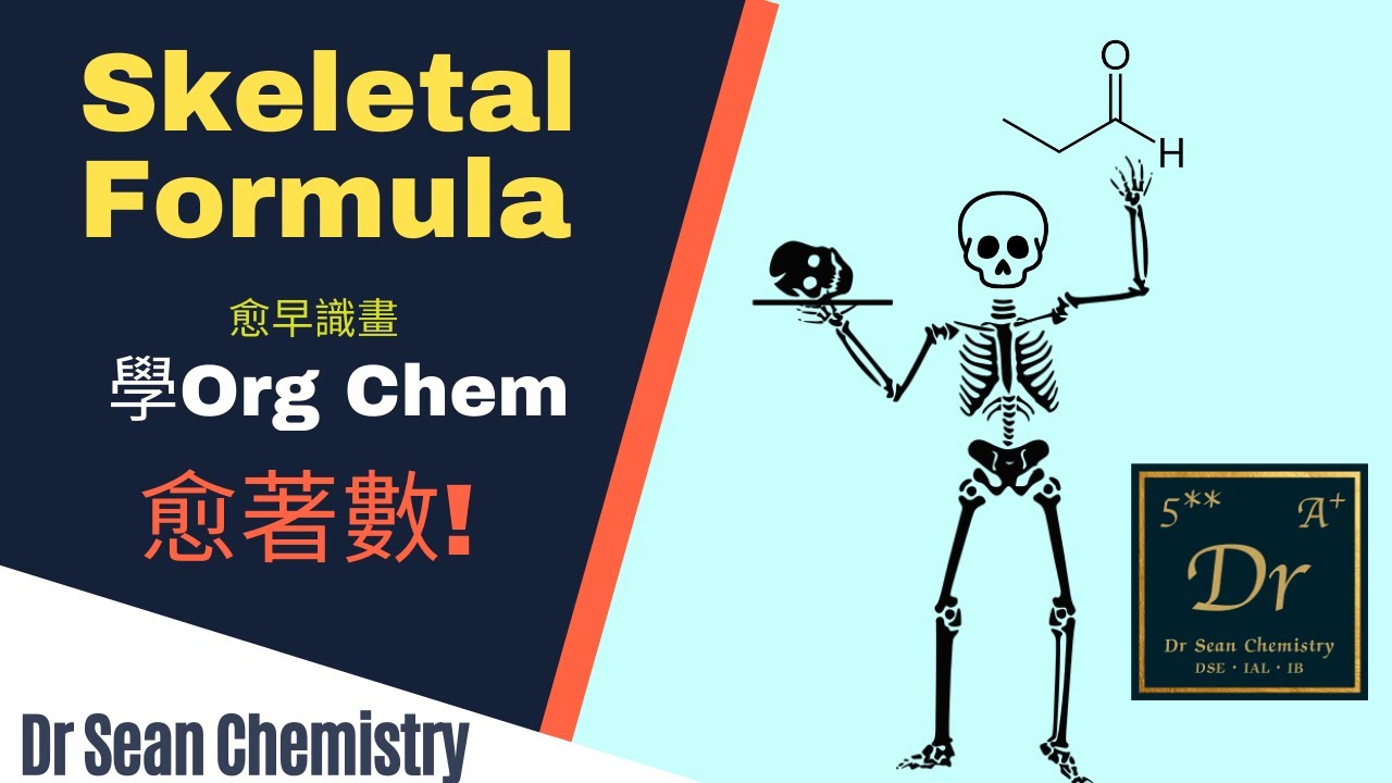 [Dr Sean速解] | 10分鐘教你用熟skeletal formula | DSE Chemistry | Dr Sean Chemistry