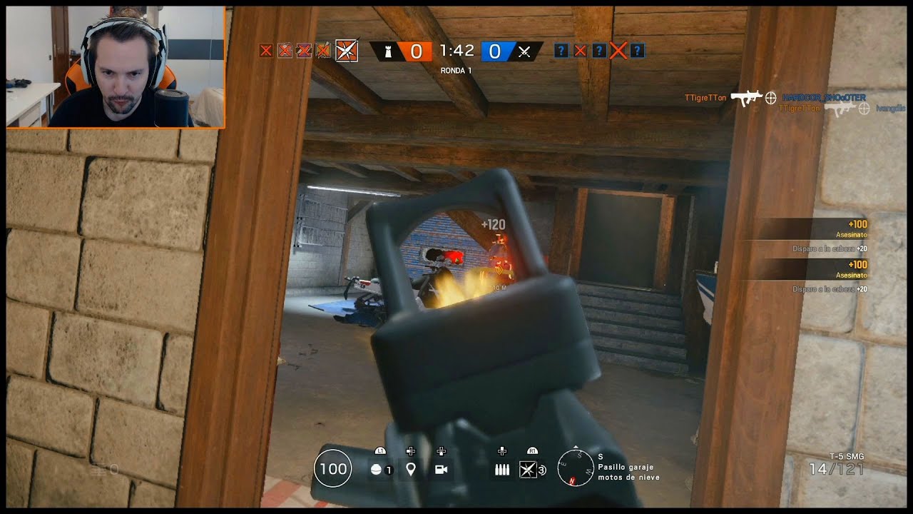 1vs5 FULL TEAM EXTREMO!!! / RAINBOW SIX SIEGE / BYABEEL