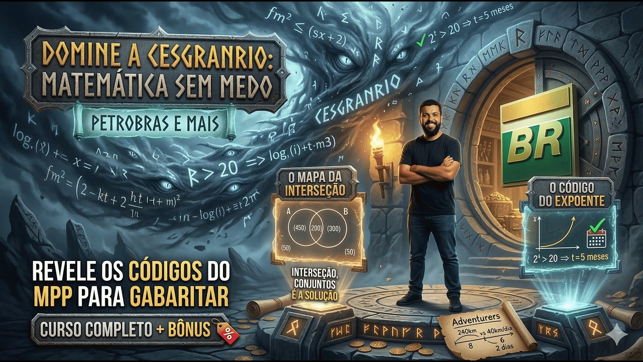 A Cesgranrio Te Assusta? Descubra Como Gabaritar Matemática para a Petrobras