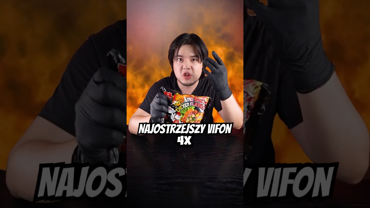 NAJOSTRZEJSZA ZUPKA 4X 🔥🥵 #vifon #hotspicy4x #wantabite #buldak