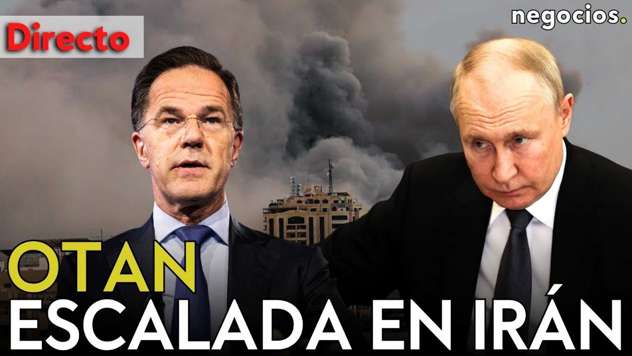 DIRECTO| LA OTAN ANTE LA CRISIS EN IRÁN: RUTTE ANTE LA ESCALADA EN ORIENTE MEDIO Y EL AVISO DE PUTIN