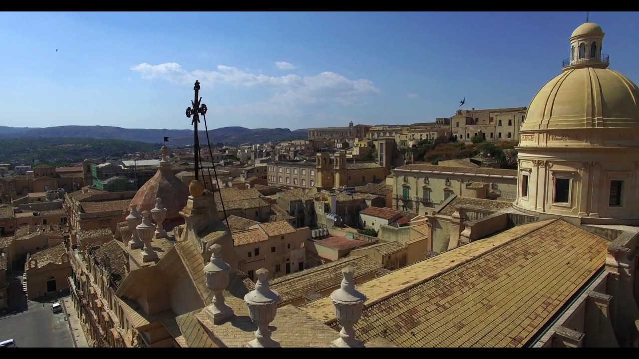 Noto, Sicily in 4K