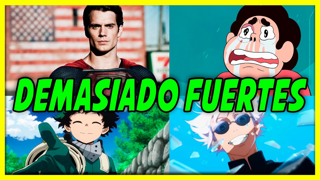 Los 5 PERSONAJES PODEROSÍSIMOS pero BRILLANTEMENTE ESCRITOS