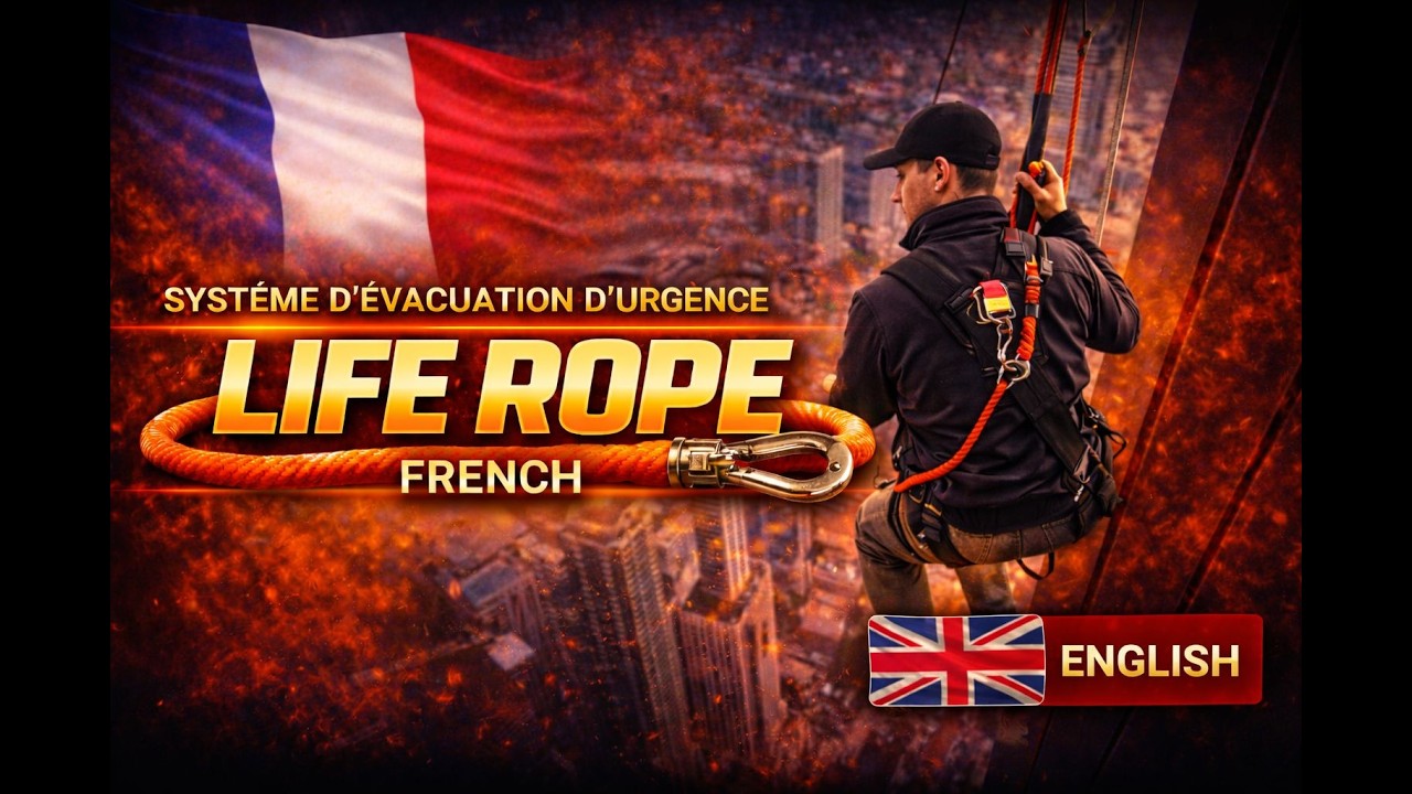 Système d’évacuation d’urgence en cas d’incendie | Life Rope