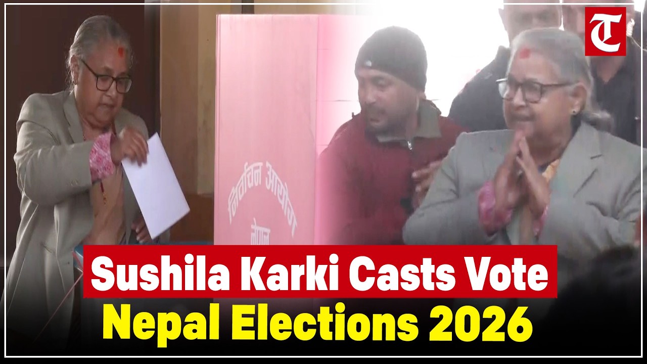 Nepal Elections 2026: Interim PM Sushila Karki Casts Vote, Says “My Duty is Completed”