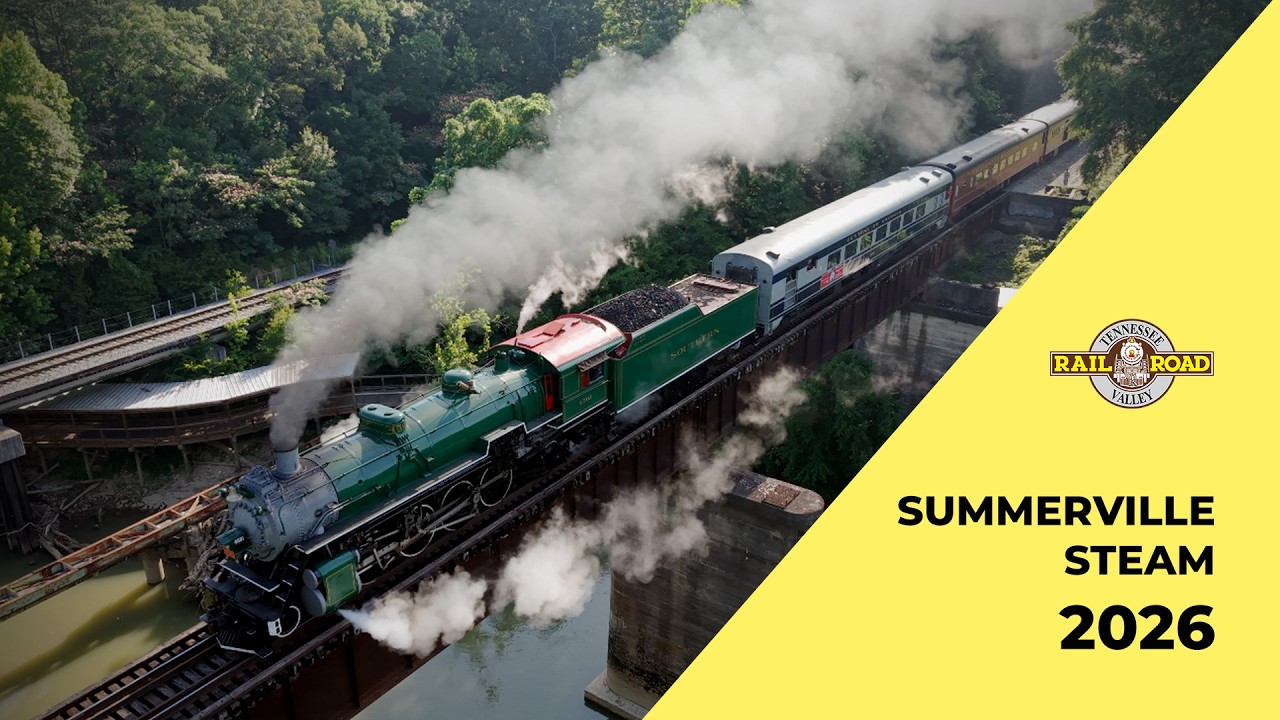 Summerville Steam Special | An 8-Hour Journey Behind Historic Steam Engine No. 4501