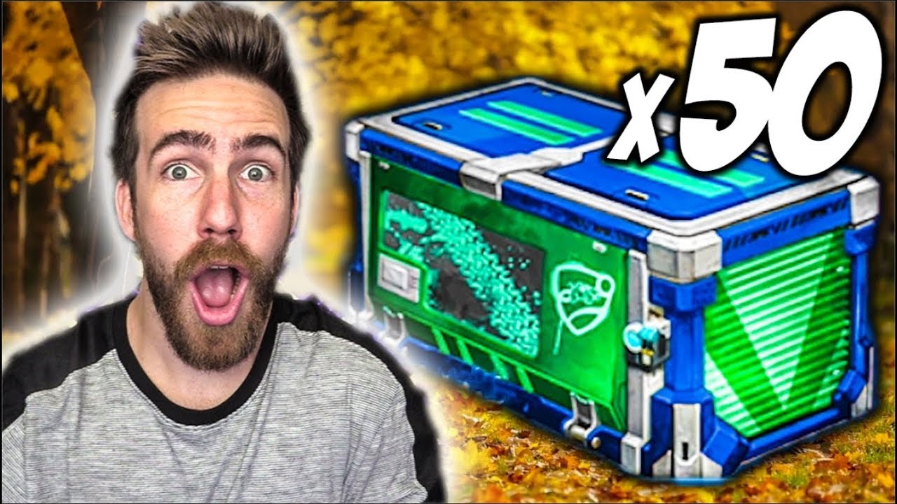 50 NEW IMPACT ROCKET LEAGUE CRATE OPENING!
