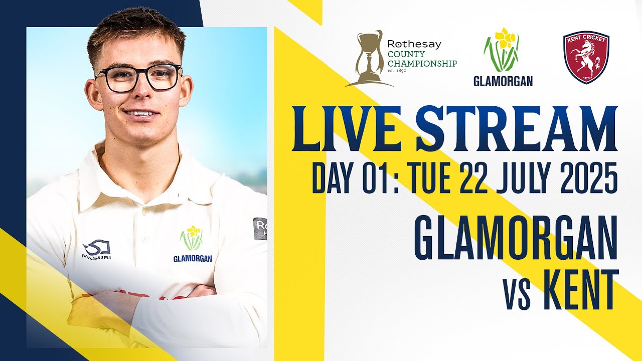 🔴 Glamorgan vs Kent | Rothesay County Championship | Day One