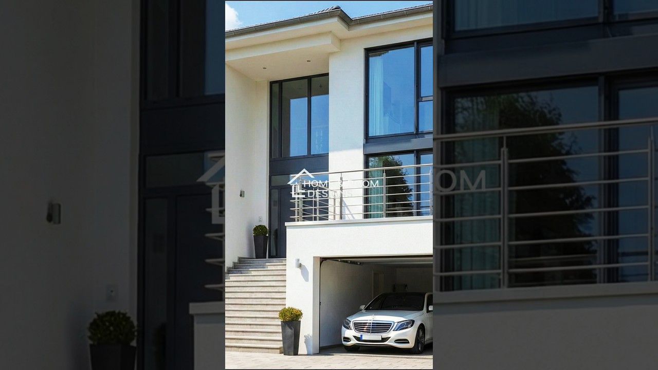 Beautiful Contemporary White house 