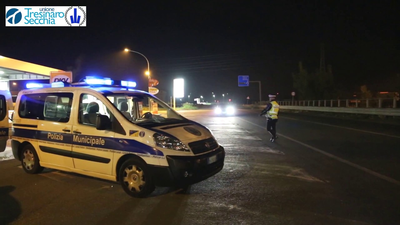 La Polizia Municipale di Notte