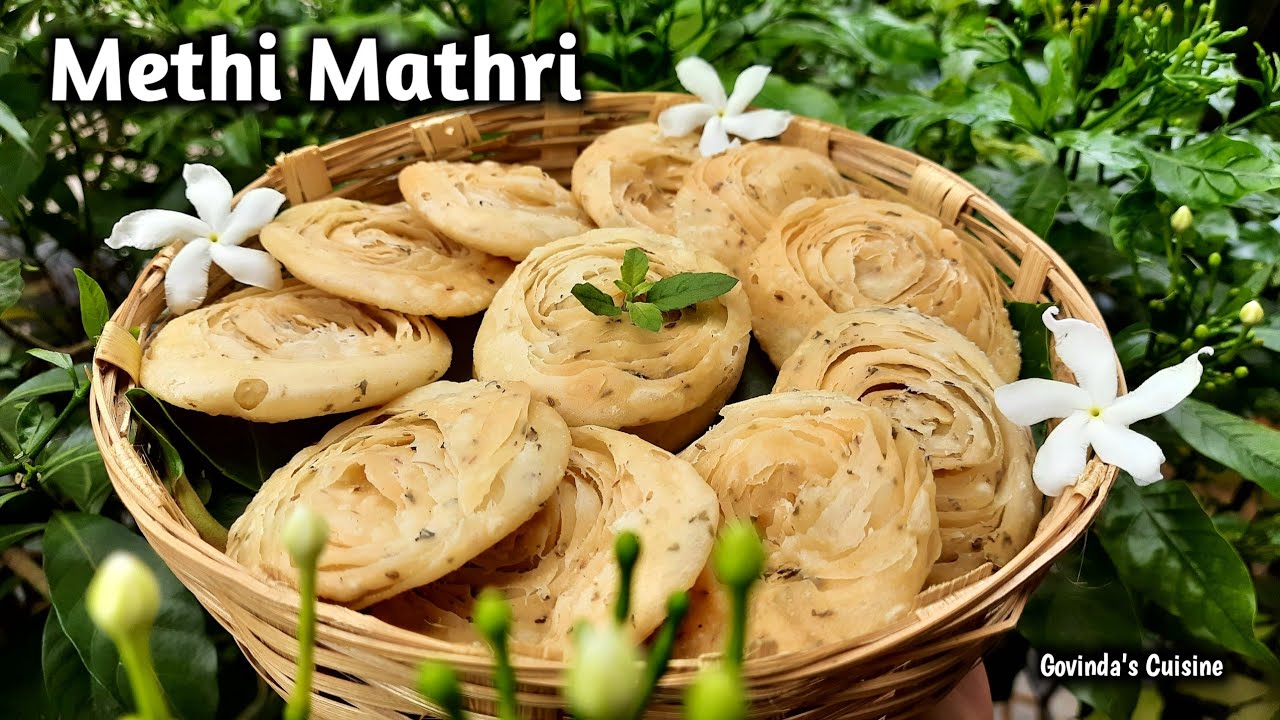 Janmashtami Special Methi Mathri || Methi Mathri Recipe || Iskcon Prasad | Govinda's Cuisine #mathri