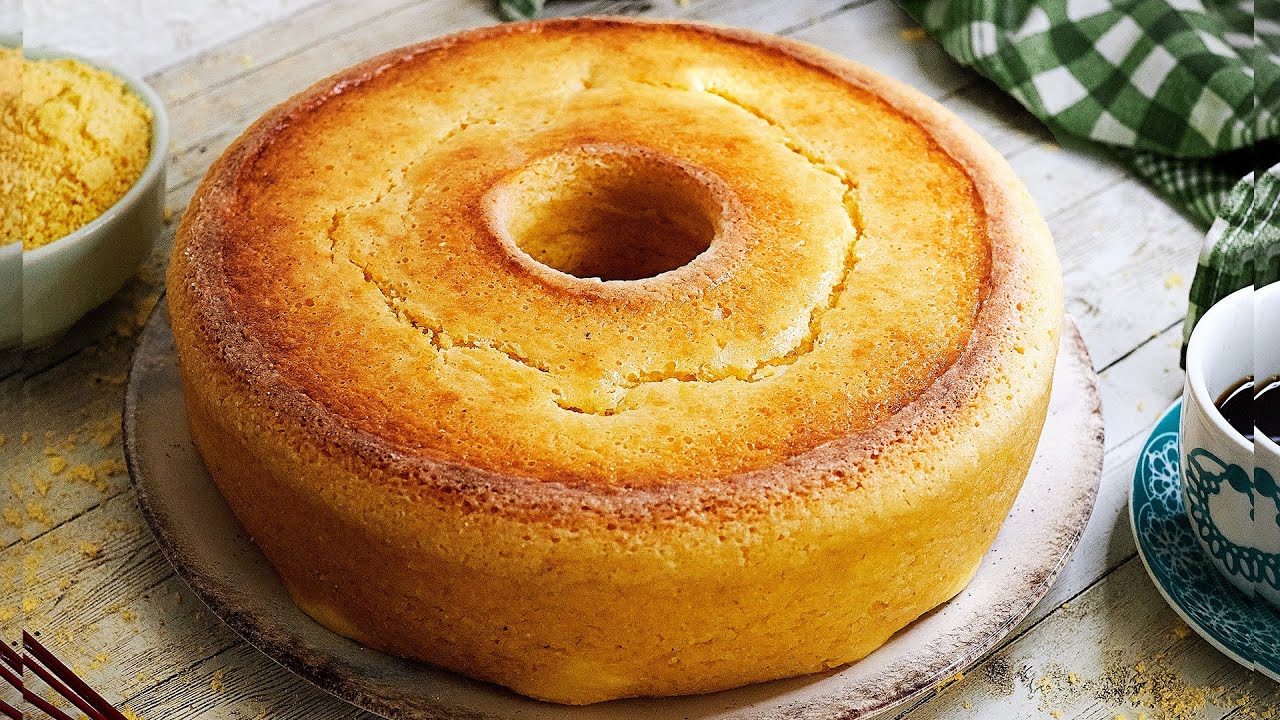 FAÇA O FAMOSO BOLO DE FARINHA DE MILHO, RECEITA MINEIRA SENSAÇÃO DO MOMENTO NA INTERNET
