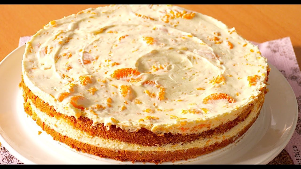 Käse-Sahne-Torte in schnell als Mandarinentorte einfachKochen Rezept
