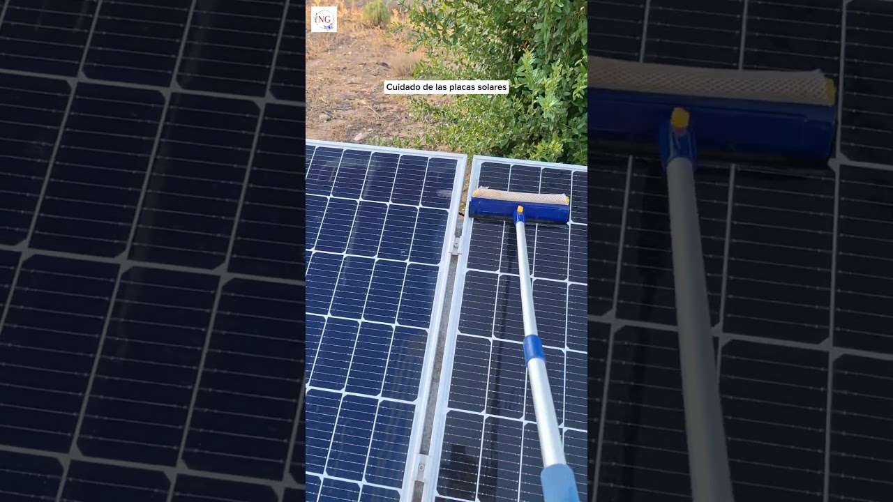 cuidado de los paneles solares #consejos #placasfotovoltaicas #energiasolar #mantenimiento #campo
