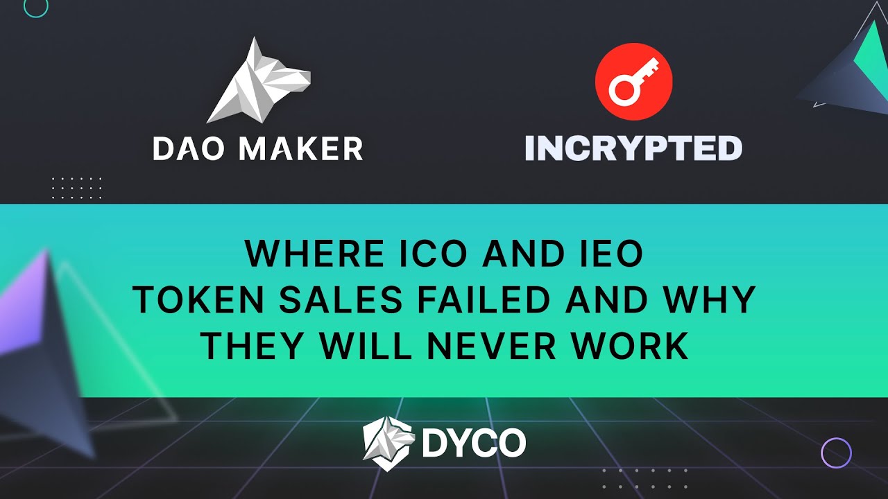 Where ICOs and IEOs token sales failed and why they will never work