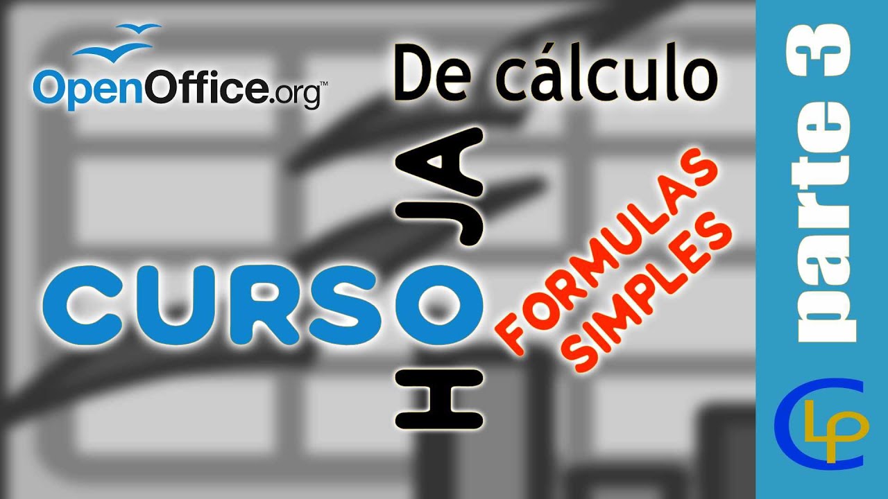 Open Office curso completo - Fórmulas simples #3