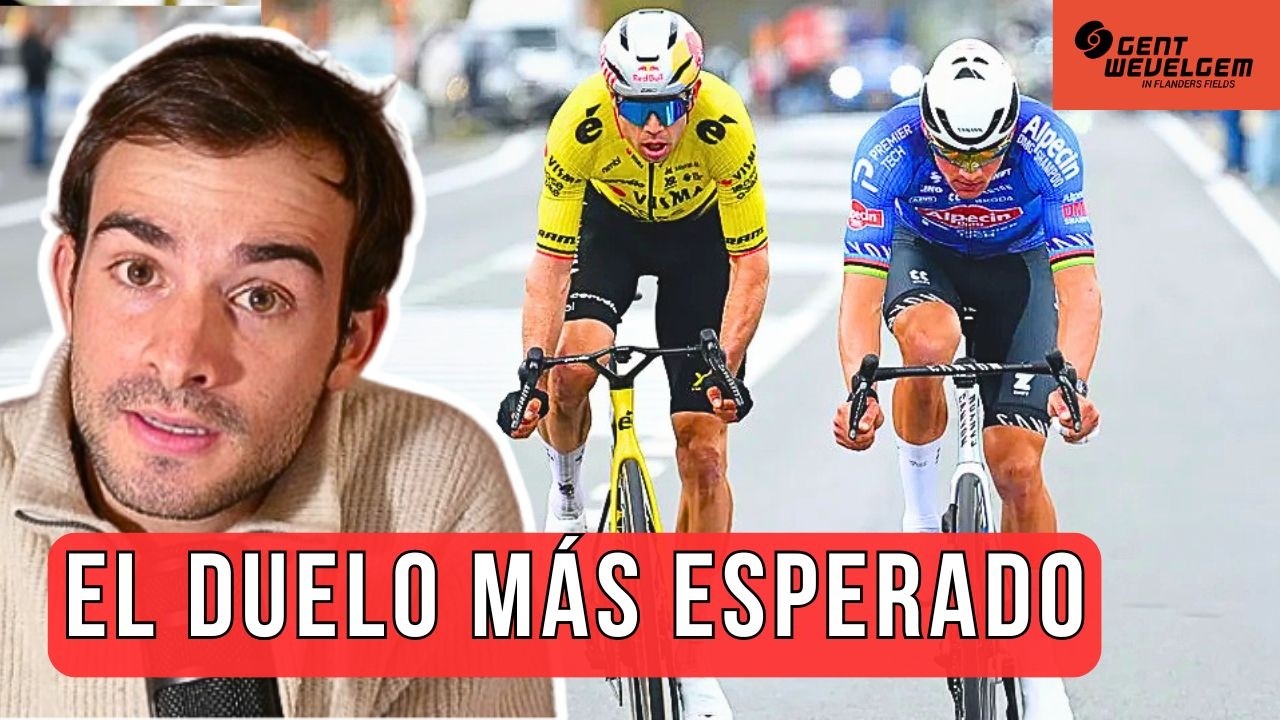 VOLVI&Oacute; la RIVALIDAD VAN AERT vs VAN DER POEL en la GANTE