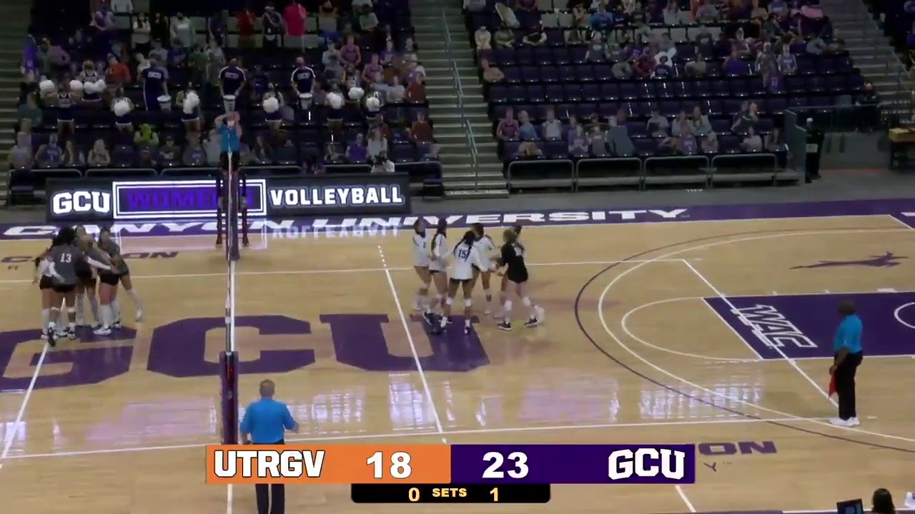 UTRGV Volleyball Drops Series Opener at Grand Canyon