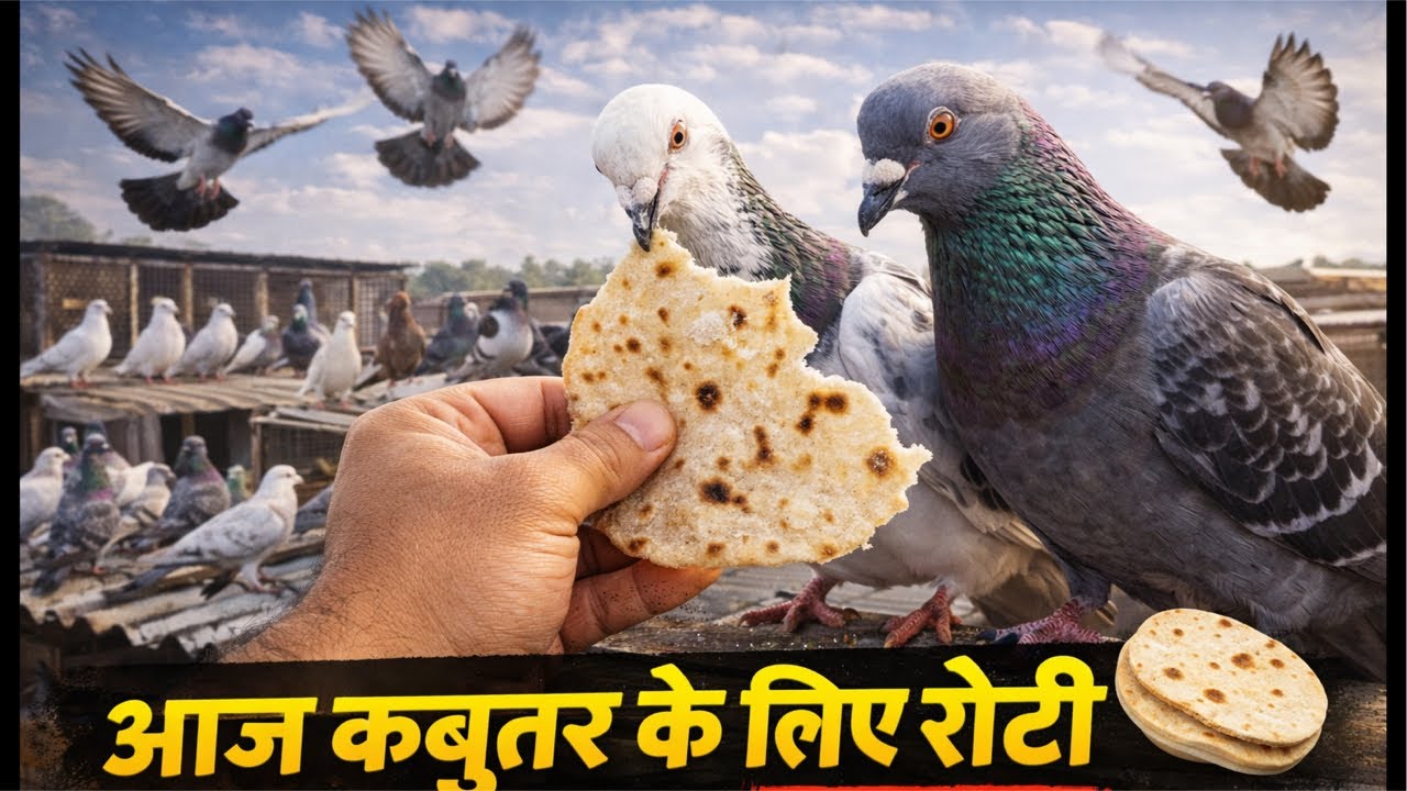 🔴आज कबूतरों के लिए रोटी #pigeon #shortsfeed #viralvideo #livestream #youtube #kabootar #viral